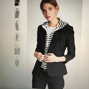 Veronica Beard Schoolboy Blazer / w Dickey